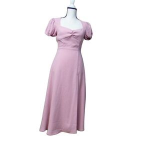 Alexia Admor Gracie Midi Dress, Blush,  Sz. 2